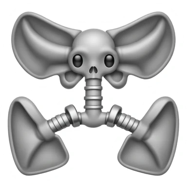 Ayudame a crear un emoji de pelvis pero en emoji pequeño para compañar texto sticker