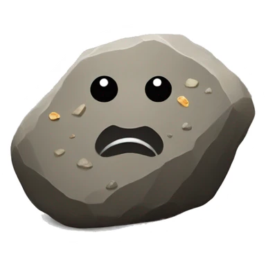 rock with litter sticker