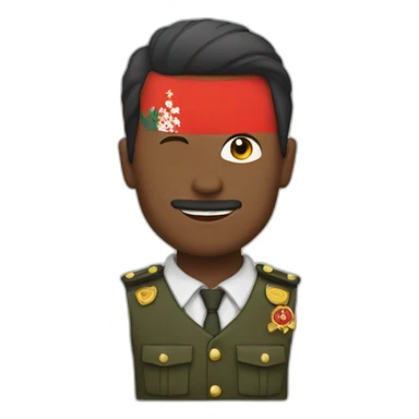 Man with 🇵🇸 flag  sticker