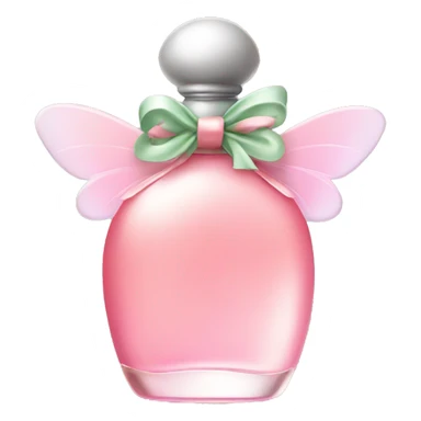 Fairy perfume with bow sticker