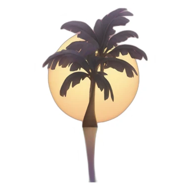 Coucher de soleil sticker