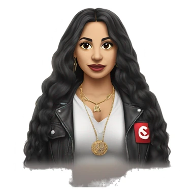 Villana Santiago Pacheco, known professionally as Villano Antillano, is a Puerto Rican rapper, singer and songwriter. She gained recognition in 2022 with the release of "Bzrp Music Sessions, Vol. 51" alongside producer. caucasian dark long hair sticker