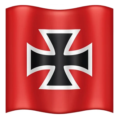 nazi flag sticker