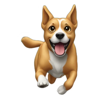 dogs run around lincoln sticker