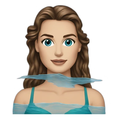 Brooke Shields Blue Lagoon sticker