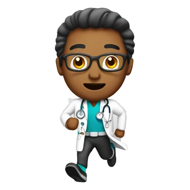 running doctor sticker