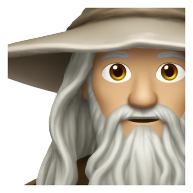 Gandalf in LOTR sticker