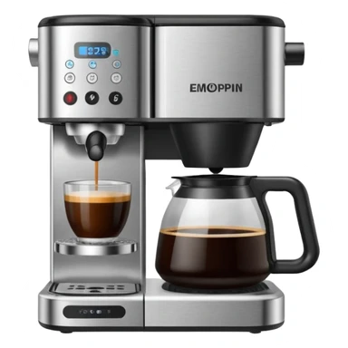 coffee making machine sticker