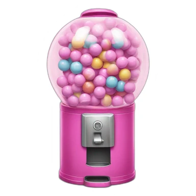 bubblegum machine sticker