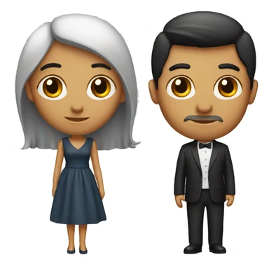 divorced couple sticker