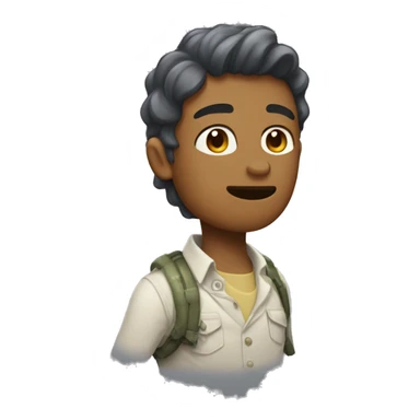 Persona con cuerpo de dinosaurio  sticker