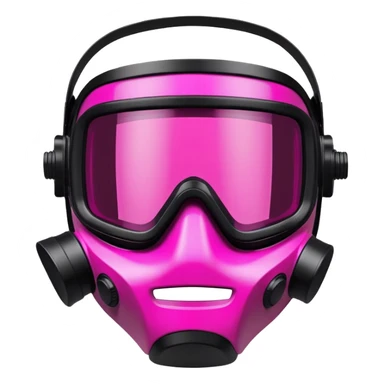 pink welding mask glasses, flip-up design with bright pink protective lenses sticker