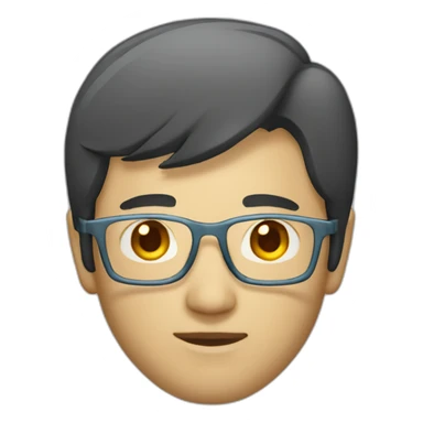 asian-glass-man-engneer sticker