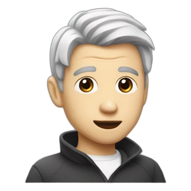 gojo with heart eyes sticker