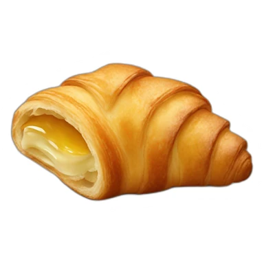 pistaccio croissant sticker
