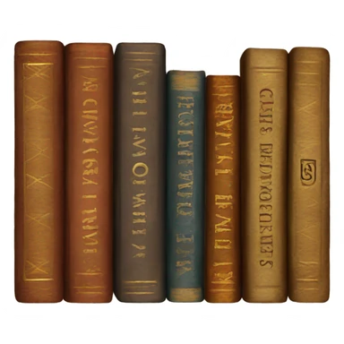Vintage books sticker