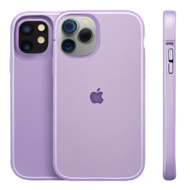 iPhone 14 pro in lilac case sticker