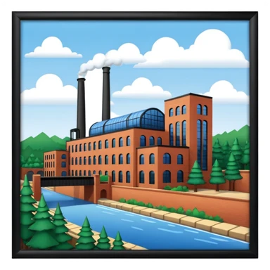 Evergreen Brick Works sticker