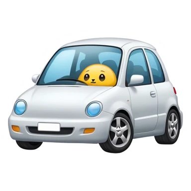 Car wearing a hoodie sticker