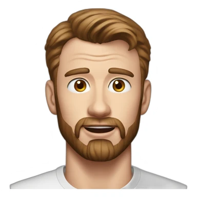 actor chris evans sticker