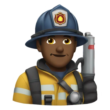 Firefighter some like Uncle Sam  sticker