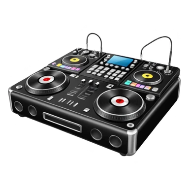 dj console sticker
