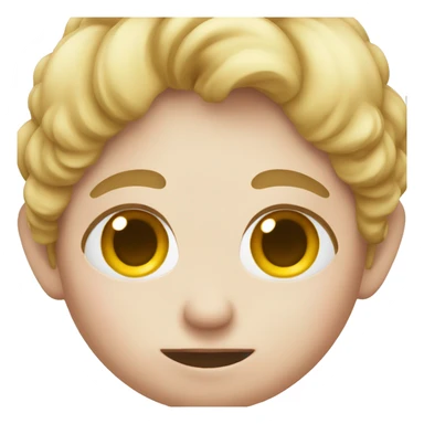 Shy with blushing fac sticker