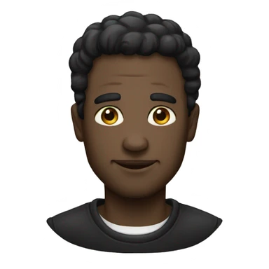 Eine schwarze Mensch sticker