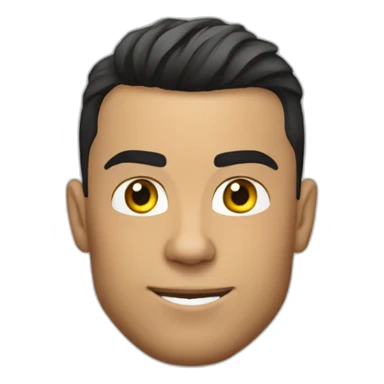 Cristiano ronaldo gost sticker