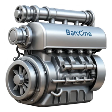 create an emoji of Barcengine is the superpower name The engine that keeps everything moving sticker