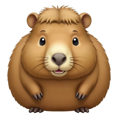 FAT FAT FAT capybara  sticker
