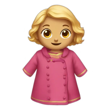 Chat en robe des chambre sticker