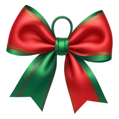 Christmas bows sticker