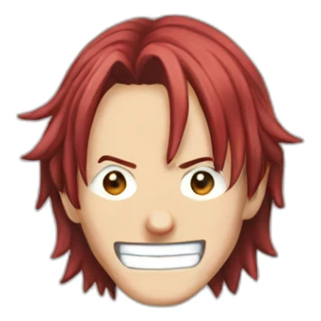 One piece shanks sticker