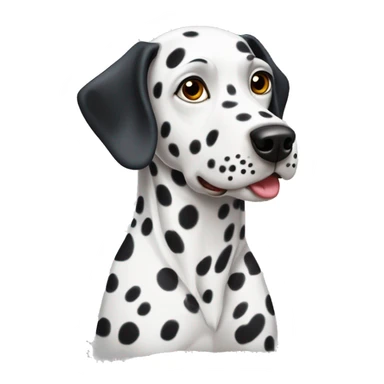 The Dalmatian dog sticker