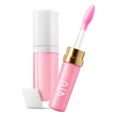 Light pink lip oil sticker