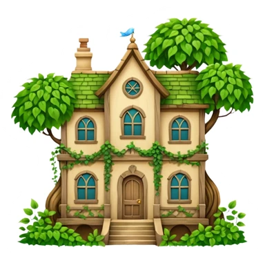 the old house from cinderella sticker