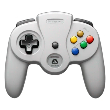 Nintendo 64 console sticker
