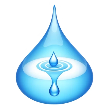 ampolla blu che si svuota sticker