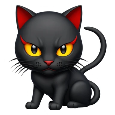 Hell cat  sticker