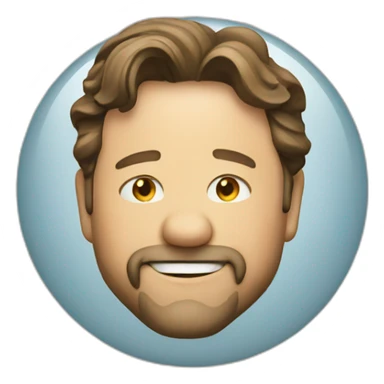 smile Russell Crowe sticker