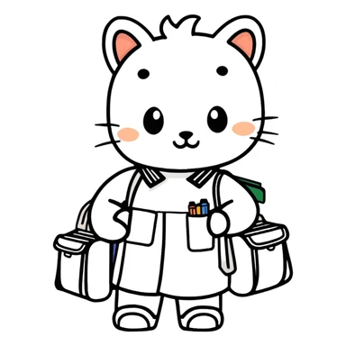 Elementary school on fire  sticker