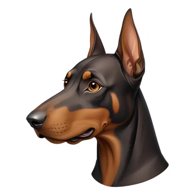 cinematic-noble-doberman-portrait-emoji,-poised-and-regal,-with-a-strong,-athletic-build-and-a-lustrous,-well-groomed-black and tan fur,-deep-set-soulful-brown-eyes,-simplified-yet-sharp-and-sophisticated-features,-highly-detailed, sticker
