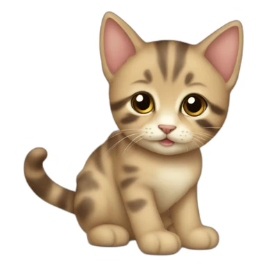 Chaton  sticker