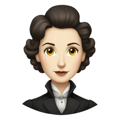 female nikola tesla sticker