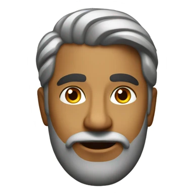 raja rao 3d emoji sticker