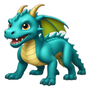 a dragon pet sticker