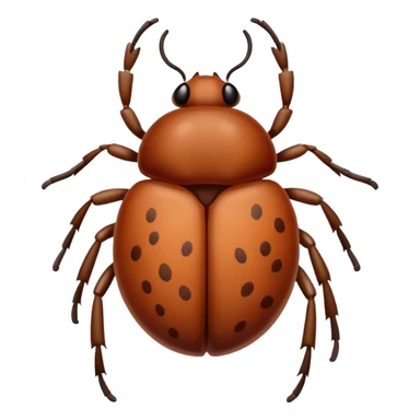 tick with covid sticker