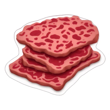 ground beef sticker