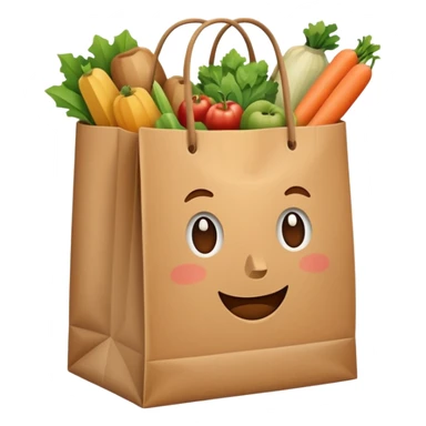  grocery bag sticker